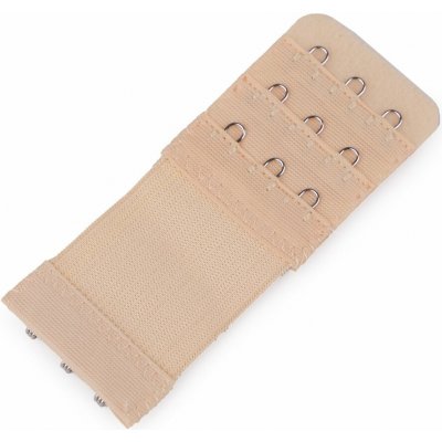 Prodloužení obvodu podprsenky šíře 40 mm trojřadé - tělová (10 ks) – Sleviste.cz