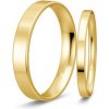 Prsteny Breuning zlaté snubní prsteny BR48 50101YG BR48 50102YG