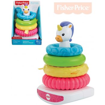 Fisher-Price kroužky na tyči jednorožec