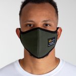 Alpha Industries rouška Heavy Crew Face mask tmavo olivová – Hledejceny.cz