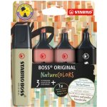 Stabilo Boss Original NatureCOLORS 4 barvy 2-5 mm 70/4-2-3 – Zboží Mobilmania