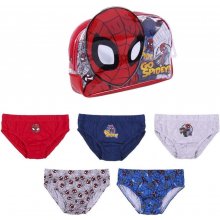 Disney chlapecké 5pack slipy Spiderman 2200007407 vícebarevná