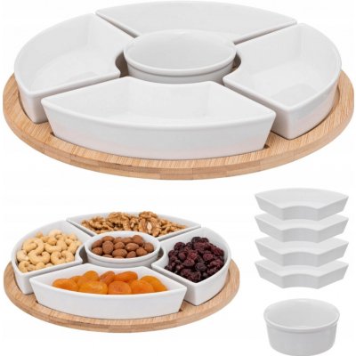 Secret de Gourmet Porcelánová servírovací miska Circle fi 27 cm sada 5ks – Sleviste.cz