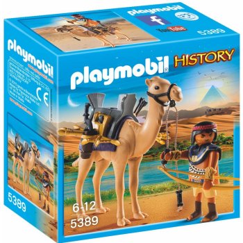 Playmobil 5389 Egyptský bojovník s velbloudem