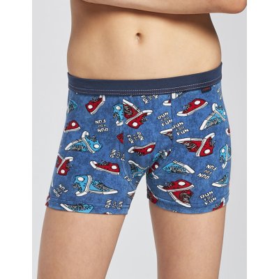 Cornette chlapecké boxerky 701 63 run kids modrá – Hledejceny.cz