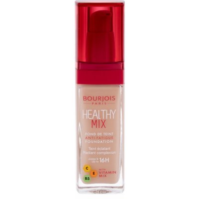 Bourjois Paris Healthy Mix Anti-Fatigue Foundation Rozjasňující make-up s výtažky z ovoce 51,5 Rose Vanilla 30 ml