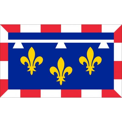 LIBEA, s.r.o. Centre-Val de Loire vlajka Rozměr: 20×30 cm, Uchycení: Návlek na žerď – Hledejceny.cz