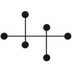 Kalune Design Dama 82 x 60 x 10 cm černý – Hledejceny.cz