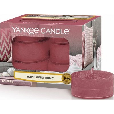 Yankee Candle Home Sweet Home 12 x 9,8 g – Zbozi.Blesk.cz