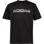adidas pánské volnočasové tričko Distressed T černá bílá – Zboží Mobilmania