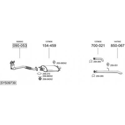 BOSAL BS 950-055 – Hledejceny.cz