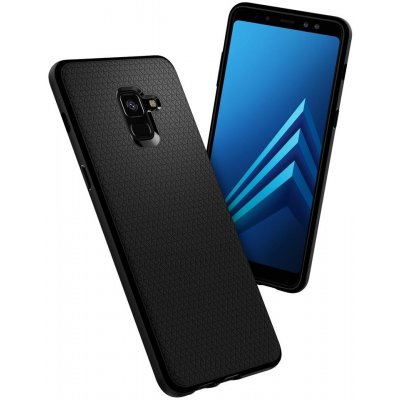 Pouzdro Spigen Liquid Air Samsung Galaxy A8+ 2018 matte černé – Hledejceny.cz