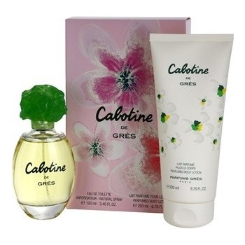 Gres Cabotine pro ženy EDT 100 ml + tělové mléko Cabotine 200 ml dárková sada