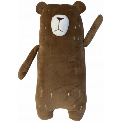 Svitap Polštář mikrospandex Medvěd hnědý 53 cm – Zboží Dáma