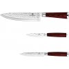 Sada nožů Berlinger Haus Red Wood BH 2485 sada kuchyňských nožů 3dílná