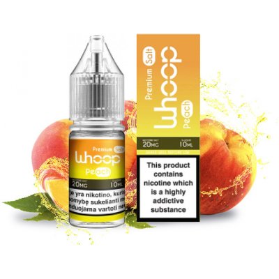 WHOOP SALT Peach 10 ml 20 mg – Hledejceny.cz