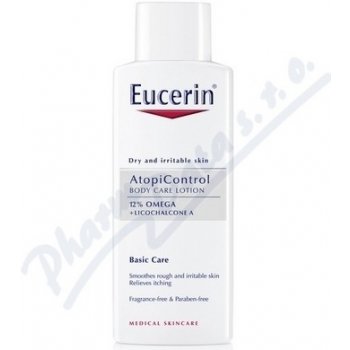 Eucerin AtopiControl tělové mléko pro suchou a svědící pokožku 250 ml