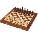 Drewmax GD368 - Šachy dřevěné z bukového dřeva 35x35cm