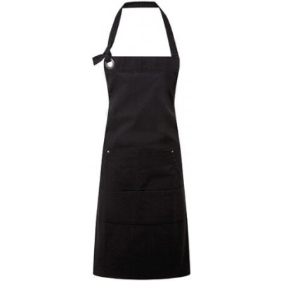 Premier Workwear Pracovní zástěra za krk s kapsami PR137 Black 72x86cm – Hledejceny.cz