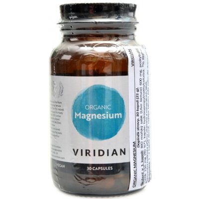 Viridian Magnesium Organic 30 kapslí – Hledejceny.cz