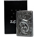 Zippo chrom gebürstet Plakette "Maori Dolphin – Hledejceny.cz