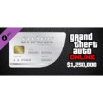 Grand Theft Auto Online Great White Shark Cash Card 1,250,000$ – Zboží Živě