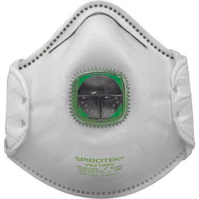Spirotek respirátor VS2100V FFP1, s ventilkem, 10 ks – Zboží Mobilmania