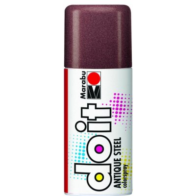 Marabu akrylová barva Antique Steel ve spreji 150 ml červená antik – Hledejceny.cz