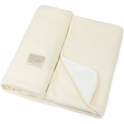 ESITO Mikroplyšová deka dvojitá Velvet svetr Vanilla smetanová – Hledejceny.cz