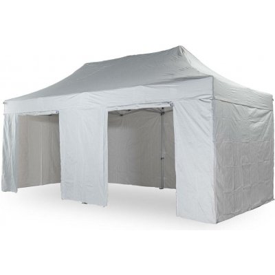 TENTino OPLÁŠTĚNÍ NA 4x8 m BIG HEXAGON EXTRA HIGH ROOF 11A - ČERNÁ – Hledejceny.cz