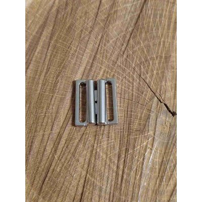Plavkové zapínání šíře 20 mm kovové 23 x 20 mm barva nikl – Zboží Dáma