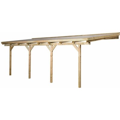 WEKA 671.3070.00.0 7 x 3 m, borovicové dřevo, přírodní – Sleviste.cz