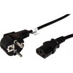 goobay Kabel síťový, CEE 7/7(M) - IEC320 C13, 2,5m, černý (50078) - 19.92.0073 – Zboží Živě