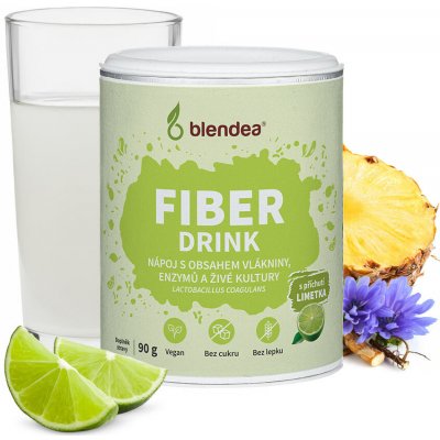Blendea Fiber Drink 90 g limetka – Hledejceny.cz