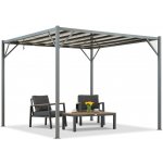 Garden Point terasová pergola Paros 3 x 3 m Antracitová – Sleviste.cz