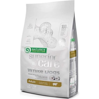 Care Dog Dry White Dogs Adult Small Breeds Grain Free Salmon 1,5 kg