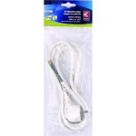 Emos Flexo šňůra PVC 3× 1,0mm2, 2m, bílá S14312 – Zboží Živě