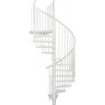 Myron Ø 180 cm, výška patra 329 cm bílý – Zbozi.Blesk.cz