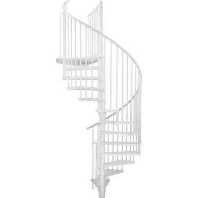 Myron Ø 180 cm, výška patra 329 cm bílý – Zbozi.Blesk.cz