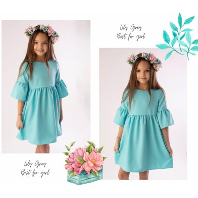 Boho šaty tyrkysové – Hledejceny.cz