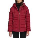 Tommy Hilfiger Hooded červená – Sleviste.cz