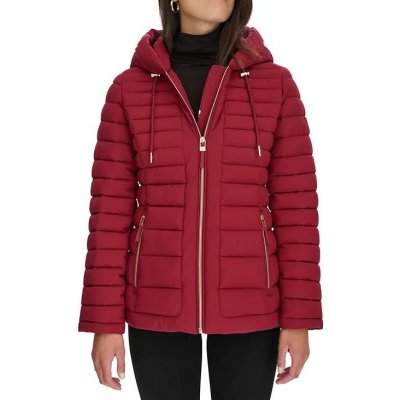 Tommy Hilfiger Hooded červená – Sleviste.cz