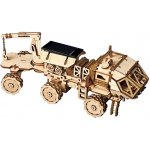 Robotime Rokr 3D dřevěné puzzle Planetární vozítko Navitas Rover na solární pohon 252 ks – Hledejceny.cz