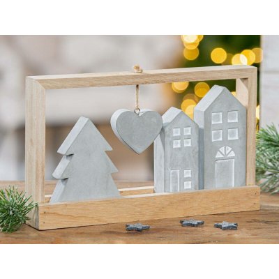 Gilde Stojánek s reliéfem, obdélníkový, motiv domu Casa, 15 cm – Hledejceny.cz