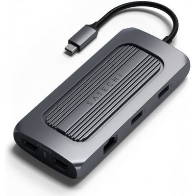 Satechi USB-C Multimedia MX Adaptér - Space Grey ST-UCMXAM – Zboží Mobilmania