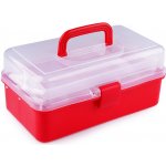 Prima-obchod Plastový box / kufřík 20x33x15 cm rozkládací, barva 6 červená – Hledejceny.cz