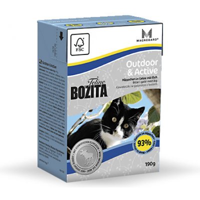 Bozita Feline v želé Outdoor & Active 4 x 190 g – Zboží Mobilmania