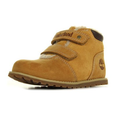 Timberland kozačky dětské Pokey Pine Warm Line Wheat hnědá – Zboží Mobilmania