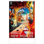Nástěnný Helma Surreal New Worlds 2026 – Zboží Dáma