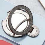 Stojan na telefon CIRCLE MIRROR nalepovací černý – Hledejceny.cz